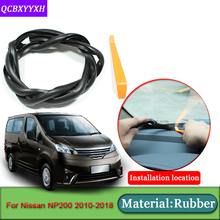 Car-styling For Nissan NP200 2010-2018 Anti-Noise Soundproof Dustproof Car Dashboard Windshield Sealing Strips Auto Accessories 2024 - buy cheap