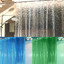Unihome 180*180 см водонепроницаемый 3D утолщенный Ванная комната Ванна Душ занавеска бесплатная доставка 2024 - купить недорого