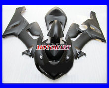 Kit carenagem da motocicleta para kawasaki ninja zx6r 05 06 zx6r 636 2005 2006 completo fosco preto abs carenagens conjunto + 7 presentes sx47 2024 - compre barato