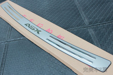 Free shipping High quality stainless steel Rear bumper Protector Sill for 2013 Mitsubishi ASX Car styling 2024 - buy cheap