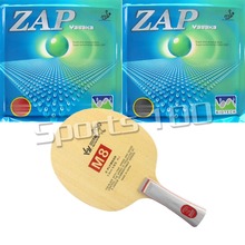 Pro Table Tennis PingPong Combo Racket Sanwei M8 with 2Pcs Yasaka ZAP 40mm BIOTECH NO ITTF H36-38 Long Shakehand-FL 2024 - buy cheap