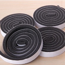 100*1.5cm*4 Pcs Door Seal Rubber Strip Window Draught Dust Insect Seal Strip Soundproofing Weatherstrip Frameless Tochtstrip 2024 - buy cheap