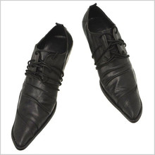 Mocassin homme/мужские туфли на высоком каблуке, черные, коричневые, из натуральной кожи 2024 - купить недорого