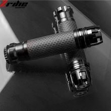 Universal 7/8'' 22mm Fiber Motorcycle handlebar Aluminum Handlebar Hand Grips For Aprilia RSV MILLE TUONO FALCO Ducati MS4 M900 2024 - buy cheap