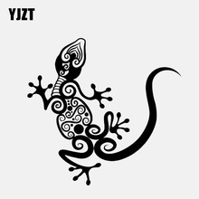 YJZT 13.5*12.9CM Lizard Reptile Decor Car Stickers Bumper Car Window Accessories Vinyl C12-1184 2024 - buy cheap