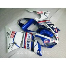 Kit de carenagem completo para yamaha, yzf r1 2000, 2001, azul e branco, r1, 00 e 01, conjunto com injeção 144 2024 - compre barato