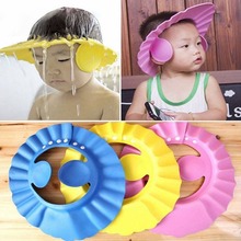 Protect Children Kid Shampoo Bath Wash Hair Shield Hat Waterproof Baby Soft Adjustable Baby Shower Cap Prevent Water Into Ear 2024 - buy cheap