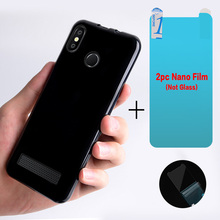 Funda para Vernee T3 Pro, carcasa de silicona TPU suave para Vernee T3 Pro, película protectora Nano 2024 - compra barato