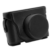 Funda rígida de cuero para cámara, bolsa protectora para Fujifilm Fuji X10 X20 Finepix 2024 - compra barato
