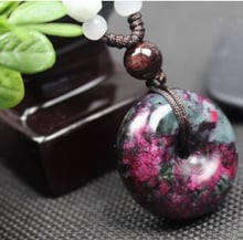 A fine jade jade peach peach jade pendant buckle natural jade lovers 2024 - buy cheap