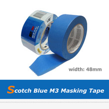 High Temperature 48mm*54.8m 3D Printer Masking Crepe Tape Paper 2024 - buy cheap