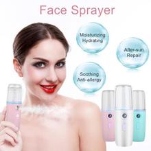 30ml Nano Facial Mist Cold Spray Mini Steamer Hydrating Humidifier Facial Steamer Ultrasonic Face Sprayers Skin Care Machine 2024 - buy cheap