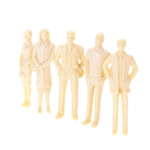 20x Model People Architectural 1:30 Scale Unpainted Standing Figures for Miniature DIY 2024 - buy cheap