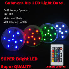 (12pcs/lot) 3AAA Battery Operated Remote 7CM Multicolor Submersible Led Light Party Waterproof led Light Under vase light 2024 - buy cheap