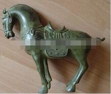 YM-estatua de bronce para decorar el Tíbet, caballo, antigüedades asiáticas raras, De La Dynasty Qing, 304 2024 - compra barato