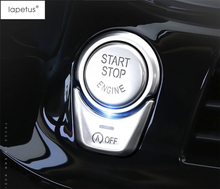 Аксессуары Lapetus подходят для BMW 5 серии G30 530I 2017 - 2021 кнопка запуска и остановки двигателя комплект для формовки крышки корпуса 2024 - купить недорого