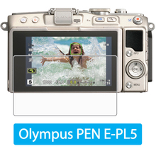 2 pcs Anti-Risco LCD Protetor de Tela Guarda Escudo Film para Olympus PEN E-PL5 Lite 2024 - compre barato