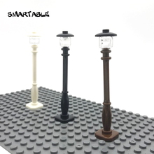 Smartable MOC Retro Street Lamp With Bulb Lampshade Building Blocks Parts DIY Toys Creative Compatible City 10pcs/lot 2024 - buy cheap