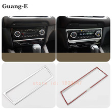 Car Lamp Trim ABS Chrome Front Middle Air Conditioning Switch Parking Panel Frame 1pcs For Mazda6 Mazda 6 Atenza 2017 2018 2019 2024 - buy cheap