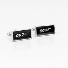 MQCHUN-gemelos metálicos esmaltados con Logo de James Bond, joyería de película de regalo de alta calidad, 007 2024 - compra barato