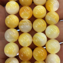 Free Shipping Beautiful jewelry  4mm 5mm 8mm 10mm Yellow White Shell Chequ Round Spacers Women Men Loose Beads G8194 2024 - buy cheap