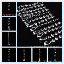 10pcs Acrylic Crystal Beads Drop Shape Garland Chandelier Hanging Party Decor Wedding Decoration Centerpieces For Lights 2024 - buy cheap