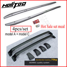 roof rack rail+cross bar for Toyota Kluger Highlander 2015-2021, 4pcs/set, ISO9001 quality,5years' seller, free shipping to Asia 2024 - buy cheap