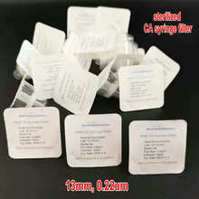 20pcs/lot Disposable Sterile Syringe Filter CA-CN(MCE) membrane Diameter 13mm, Pore size 0.22um 2024 - buy cheap