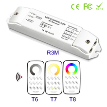 NEW Constant voltage Mini Multi-Zone CCT RGBW Dimmer Controller DC12V 24V RF Receiver led strip touch controller remote control 2024 - buy cheap