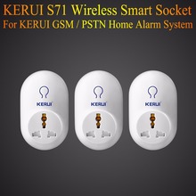 KERUI Wireless Remote Switch Smart Socket Power EU US UK AU Plug Standard for Home Security Alarm System G19 G18 8218G 433MHz 2024 - buy cheap