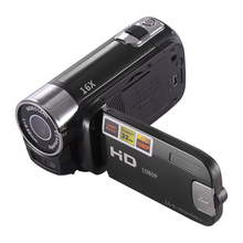 Камера Vlog 1080P Full HD 16MP DV Цифровая видеокамера 270 градусов Вращение экрана 16X ночная съемка зум цифровой зум 2024 - купить недорого