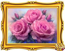 2020 5D DIY Diamond Painting Crystal round cross stitch kits diamond embroidery rose red  home decoration 30x40 2024 - buy cheap