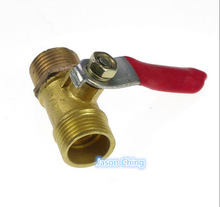 1/2" BSPP Connection Air Male-Male Full Ports Brass Pipe Ball Valve 2024 - buy cheap