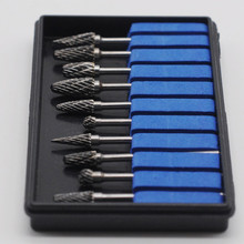Fresas dentales de 2,35mm, herramientas de pulido de Material de acero de nitrato de tungsteno para laboratorio de dentista 2024 - compra barato