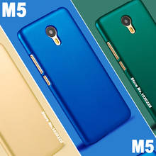Meizu m5 case cover plastic Hard pc case for Meizu m5 cover case High quality pC Meizu m5 m 5 phone case 2024 - buy cheap