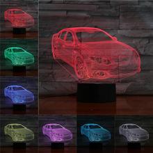 VCity 3D Night Light Novelty Table Lamp LED Lighting Gifts for Kids Flashlight RGB 3 AA Batteries Usb Cable Inquired Creative 2024 - buy cheap