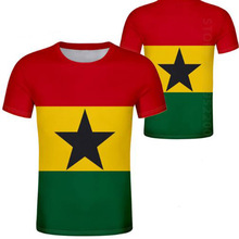 Ghana masculino juventude diy livre feito sob encomenda nome número gha t camisa nação bandeira gh país república faculdade impressão foto texto roupas 2024 - compre barato