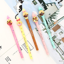 5 pcs Cute candy bowtie donuts gel pen Blue Erasable color ink pens 0.5mm ballpoint Stationery Office school supplies F438 2024 - buy cheap