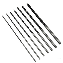 7pcs 300mm Extra Long Twist Woodworking Twist Drill Bit Brad Point Wood Drill Bit Set 4 5 6 7 8 10 12mm Woodworking Drilling 2024 - buy cheap