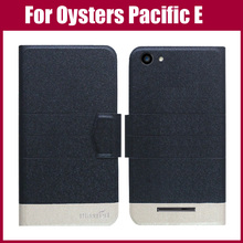 Hot Sale! Oysters Pacific E Case High Quality 5 Colors Fashion Flip Ultra-thin Leather Protective Cover Phone Bag 2024 - buy cheap