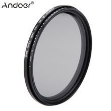 Andoer 72mm ND Fader Neutral Density Adjustable ND2 to ND400 Variable Filter for Canon Nikon DSLR Camera 2024 - buy cheap