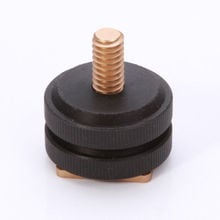 Pro Type 1/4"-20 Tripod Screw to Flash Hot Shoe Mount Adapter For DSLR Gold 2024 - buy cheap