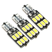 YSY 50pcs Error Free T10 Led w5w T10 led 158 168 194 5630 5730 t10 12smd LED Car Canbus Replacement Light Lamp Bulbs 12v White 2024 - buy cheap