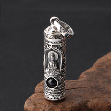 Thai silver xiangyun six words guanyin bodhisattva pendant to restore ancient ways s925 pure silver men and women  pendant 2024 - buy cheap