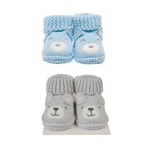 2 пара/лот, носки для младенцев с рисунком льва и медведя, для детей 0-3 месяцев, обувь для новорожденных девочек и мальчиков 2024 - купить недорого