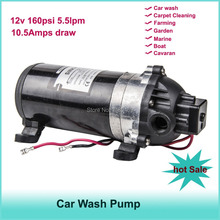 12V DC Diaphragm water pump  5.5LPM 160PSI Garden Marine Boat Caravan motor for car wash pump 2024 - buy cheap