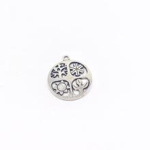 Fashion 7 pcs tree of life charms Round shape tree sun Pendants fit DIY necklace earring bracelet charms Jewelry Making 2024 - buy cheap
