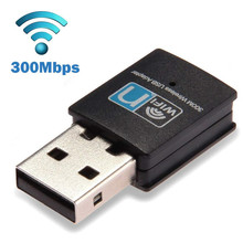 USB Wi-Fi адаптер, 300 Мбит/с, Поддержка Windows 10 8 7 MAC OS 2024 - купить недорого