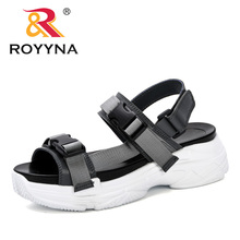 ROYYNA-zapatos de marca de alta calidad para mujer, sandalias de playa para mujer, calzado deportivo para exterior de fibra súper, 2019 2024 - compra barato