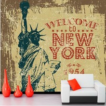 Papel tapiz personalizado para paredes 3d, estatua Retro de papel pintado libertad, foto de pared, sala de estar, dormitorio, pared de TV 2024 - compra barato